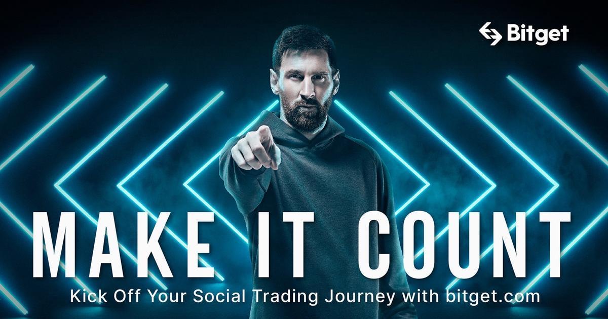 비트겟 소셜 트레이딩 홍보 이미지 - Make it Count